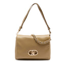 Borsa Donna a Spalla LIU JO Better linea La Puffy Grande color Fango