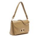Borsa Donna a Spalla LIU JO Better linea La Puffy Grande color Fango