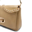 Borsa Donna a Spalla LIU JO Better linea La Puffy Grande color Fango