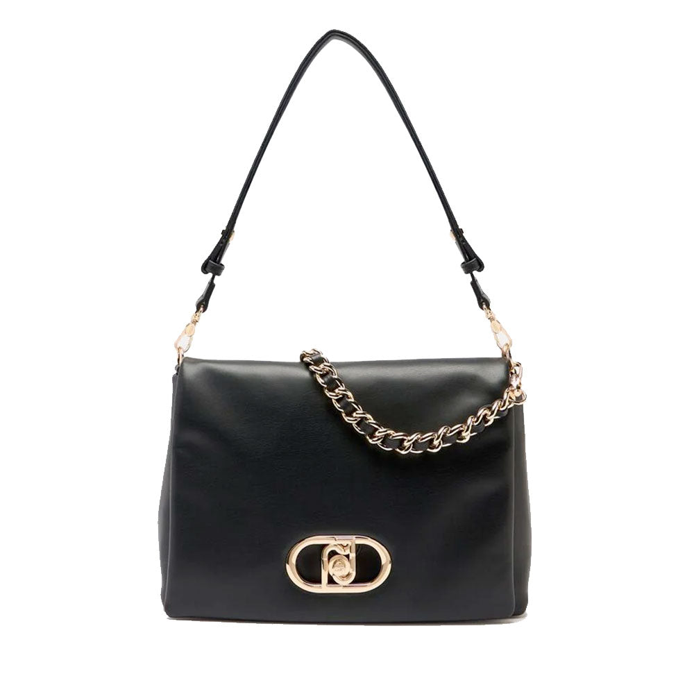 Borsa Donna a Spalla LIU JO Better linea La Puffy Grande Nera
