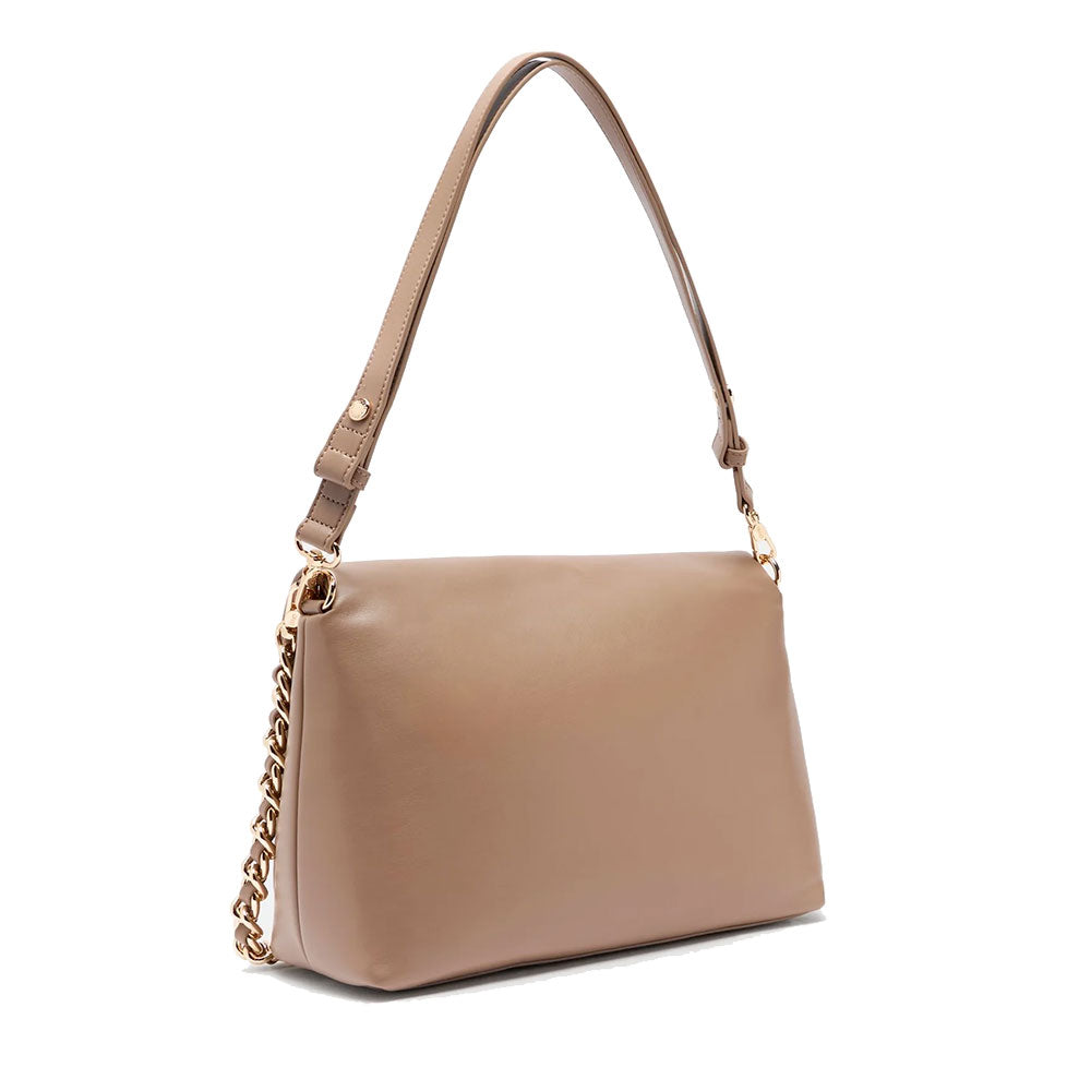 Borsa Donna a Spalla LIU JO Better linea La Puffy Grande color Mocha