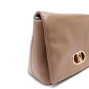 Borsa Donna a Spalla LIU JO Better linea La Puffy Grande color Mocha