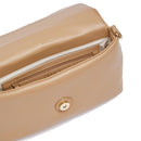 Mittelgroße Damen-Schultertasche LIU JO Better Modell La Puffy in Camel