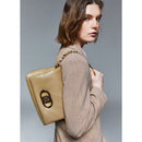 Borsa Donna Media a Spalla LIU JO Better linea La Puffy color Fango