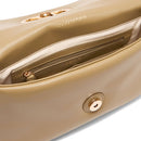 Borsa Donna Media a Spalla LIU JO Better linea La Puffy color Fango