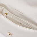 Mittelgroße Damen-Schultertasche LIU JO Better Modell La Puffy in Creme