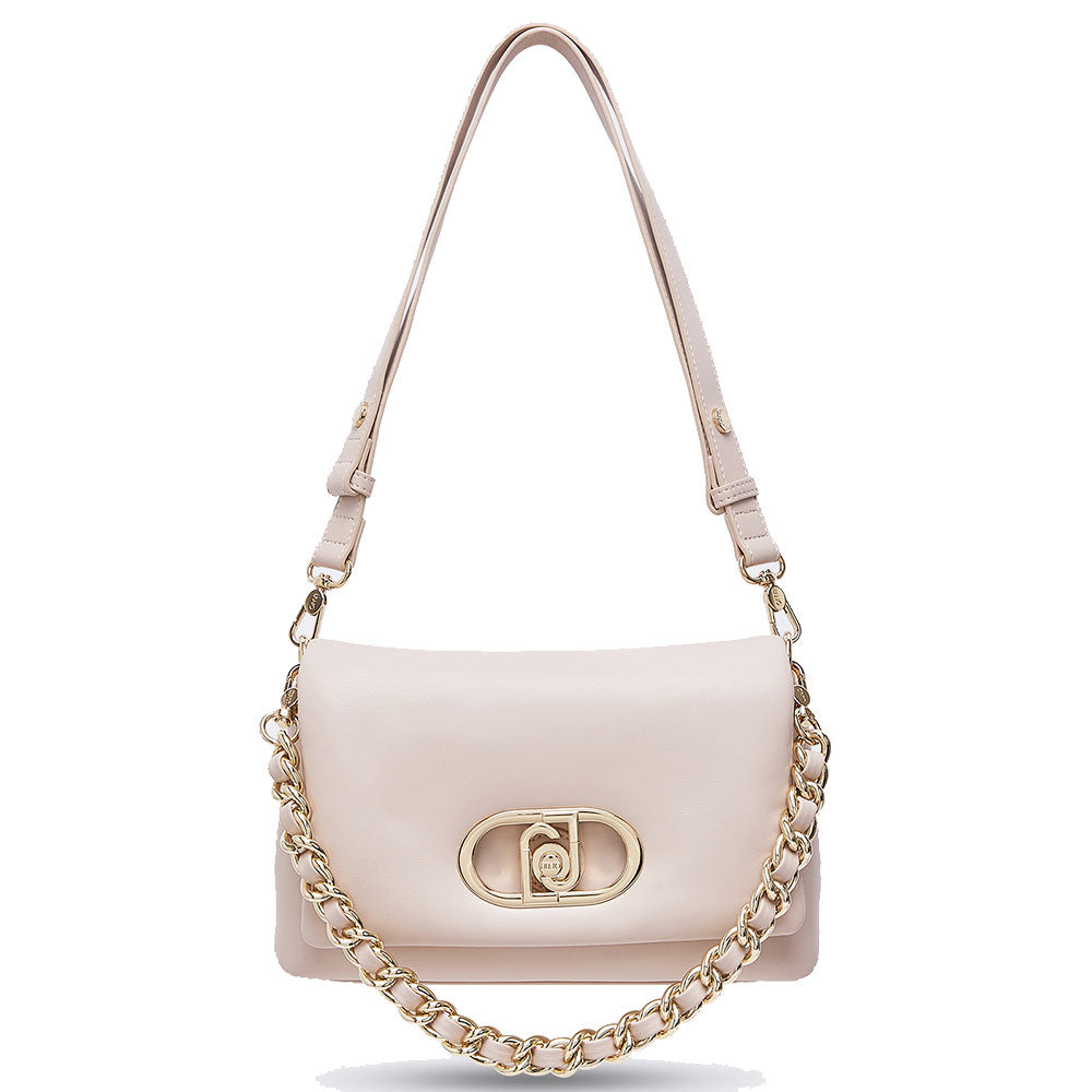 Borsa Media a Spalla Donna LIU JO Better linea La Puffy Rosy Beige