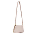 Mittelgroße Damen-Schultertasche LIU JO Better Modell La Puffy in Rosy Beige