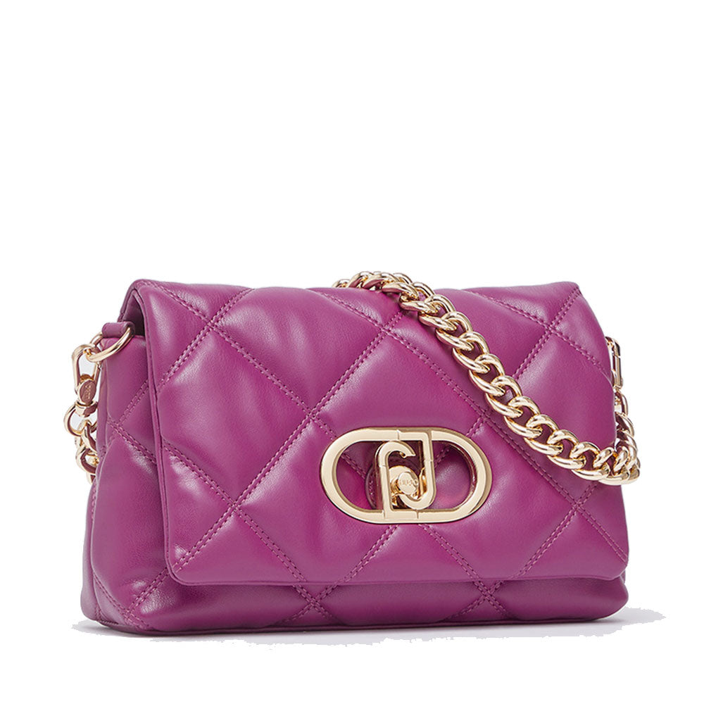 Borsa Donna Media a Spalla LIU JO Better linea La Puffy Trapuntata Viola