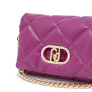 Borsa Donna Media a Spalla LIU JO Better linea La Puffy Trapuntata Viola