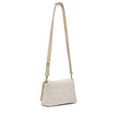 Borsa Donna Media a Spalla LIU JO Better linea La Puffy in Crochet color Crema
