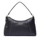 Borsa Donna Hobo Media LIU JO effetto Bottalato Nero