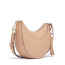 Hobo Bag Media Donna LIU JO stampa Bottalata color Cammello con Charm