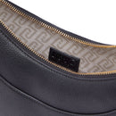 Mittelgroße Damen-Beuteltasche LIU JO mit Bottalata-Print in Schwarz mit Charm