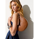 Hobo Bag Media Donna LIU JO stampa Bottalata color Cammello con Charm