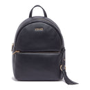 Zaino Donna LIU JO Better stampa Bottalata Nera con Charm