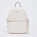 Zaino Donna LIU JO Better stampa Bottalata color Crema con Charm