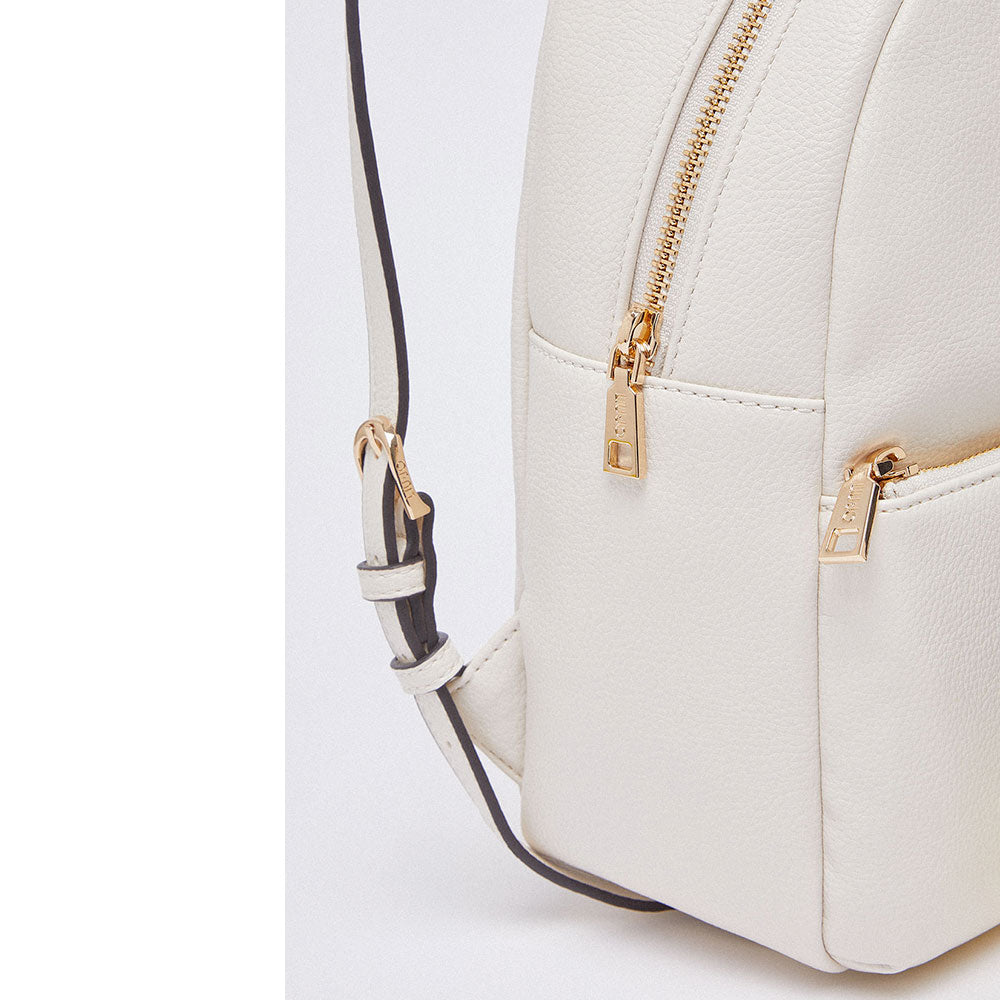 Zaino Donna LIU JO Better stampa Bottalata color Crema con Charm