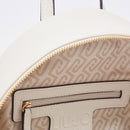 Zaino Donna LIU JO Better stampa Bottalata color Crema con Charm