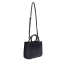 Borsa Donna a Mano LIU JO Better stampa Bottalata Nera con Charm