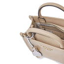 Borsa Donna a Mano LIU JO Better stampa Bottalata Dark Cipria con Charm