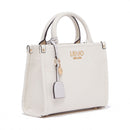 Borsa Donna a Mano LIU JO Better stampa Bottalata color Crema con Charm