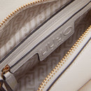 Borsa Donna a Mano LIU JO Better stampa Bottalata color Crema con Charm