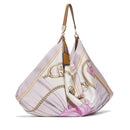 Borsa Foulard Donna LIU JO in Raso Stampato Rosa
