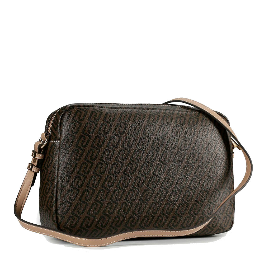 Borsa Donna a Tracolla LIU JO stampa Logo Monogram Testa di Moro