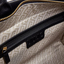 Borsa Donna a Mano Large LIU JO Better stampa Bottalata Nera con Charm