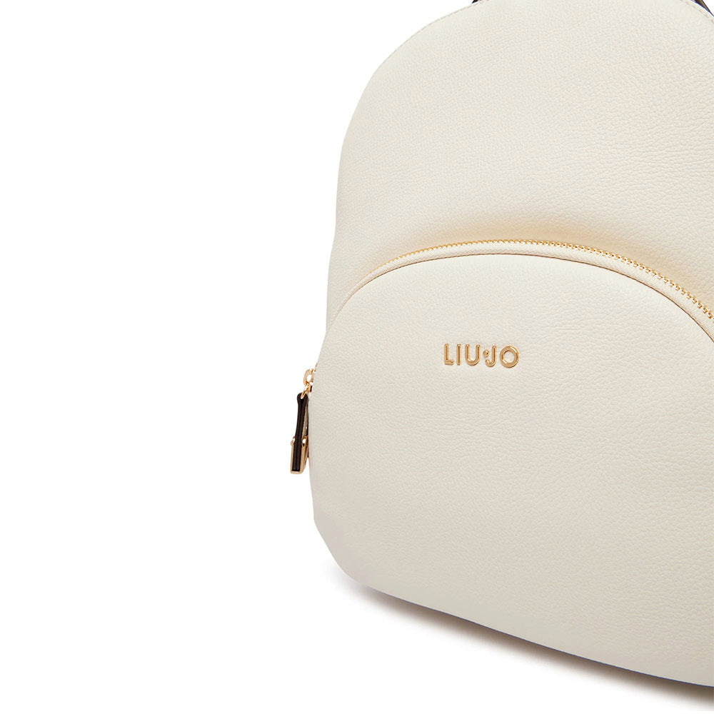 Zaino Donna LIU JO Better effetto Bottalato color Crema