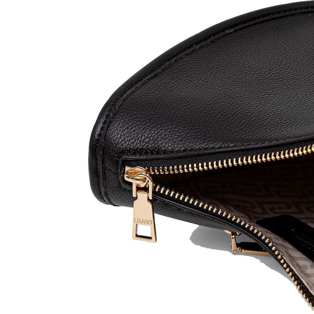 Hobo Bag Small Donna LIU JO Better stampa Bottalata Nera