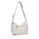 Hobo Bag Small Donna LIU JO Better stampa Bottalata color Crema