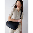 Hobo Bag Media Donna LIU JO Better stampa Bottalata Nera
