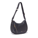 Hobo Bag Media Donna LIU JO Better stampa Bottalata Nera
