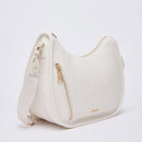 Hobo Bag Media Donna LIU JO Better stampa Bottalata color Crema