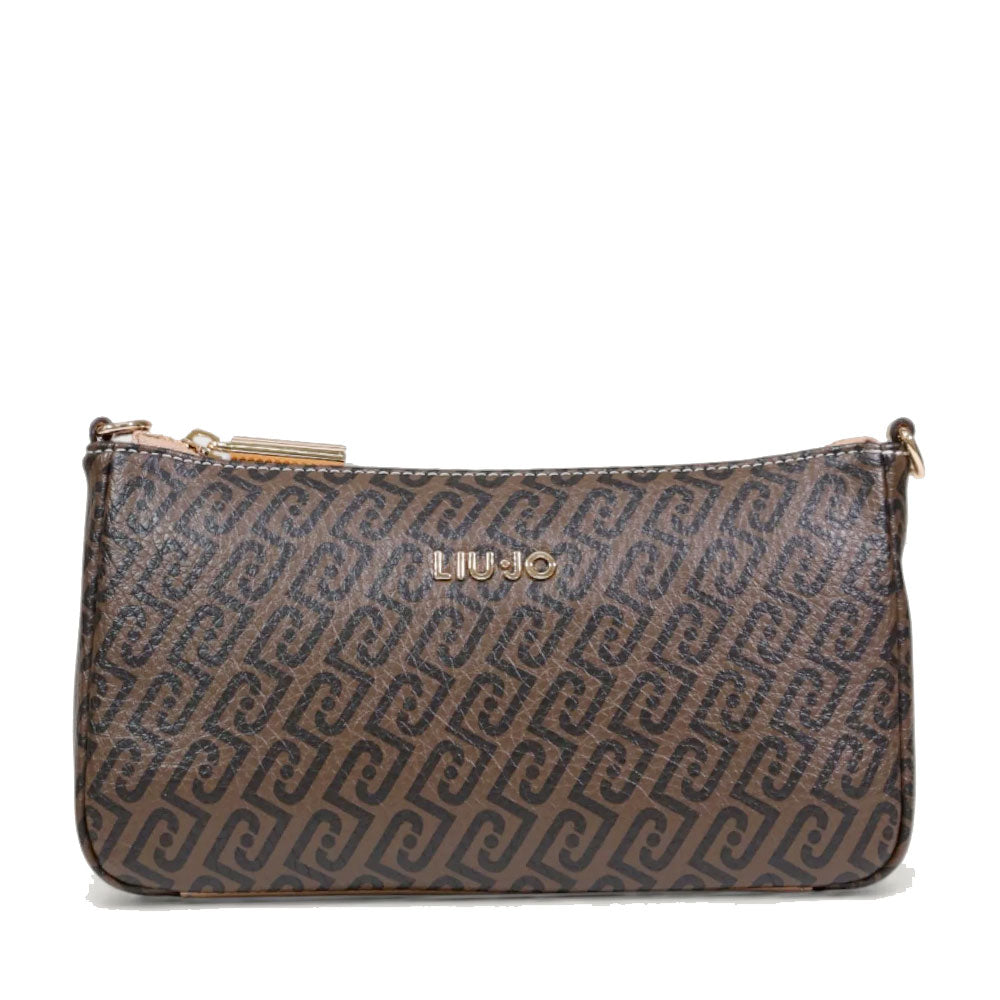 Mini Bag Donna LIU JO stampa Monogram Testa di Moro