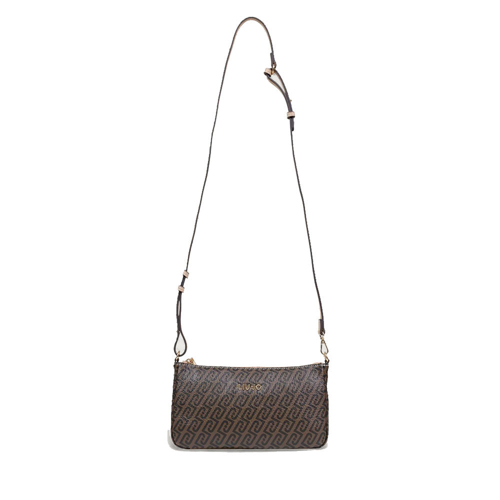 Mini Bag Donna LIU JO stampa Monogram Testa di Moro