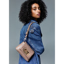 Borsa Donna Mini a Spalla LIU JO Better linea La Puffy color Fango