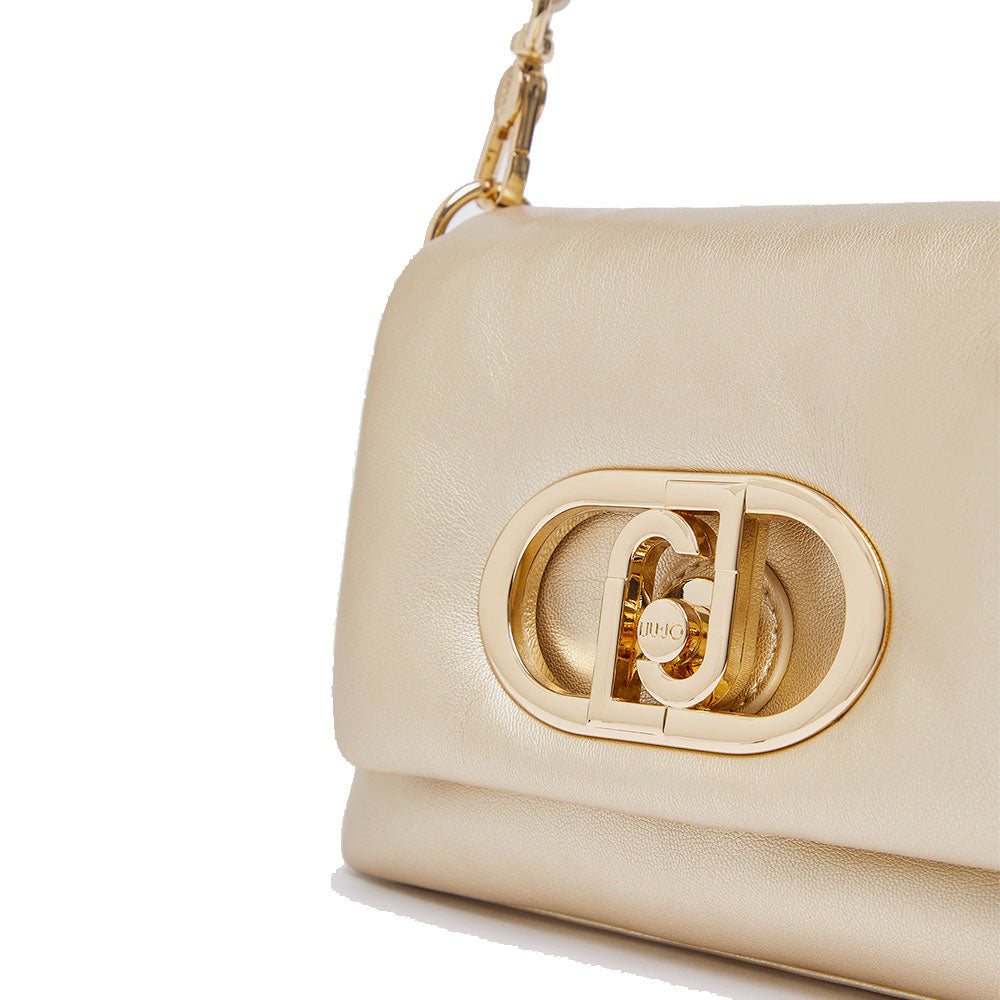 Borsa Donna Mini a Spalla LIU JO Better linea La Puffy Oro Chiaro