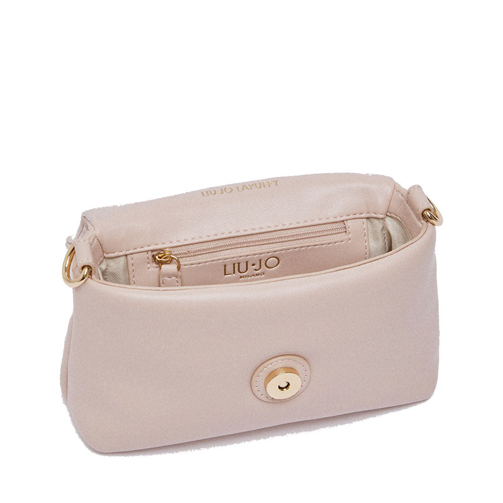Borsa Donna Mini a Spalla LIU JO Better linea La Puffy color Rosy Beige