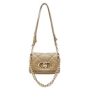Borsa Donna Mini a Spalla LIU JO Better linea La Puffy in Ecopelle Trapuntata color Fango