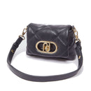 Borsa Donna Mini a Spalla LIU JO Better linea La Puffy in Ecopelle Trapuntata Nera
