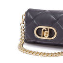 Borsa Donna Mini a Spalla LIU JO Better linea La Puffy in Ecopelle Trapuntata Nera