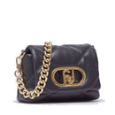 Borsa Donna Mini a Spalla LIU JO Better linea La Puffy in Ecopelle Trapuntata Nera