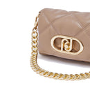 Borsa Donna Mini a Spalla LIU JO Better linea La Puffy in Ecopelle Trapuntata color Mocha
