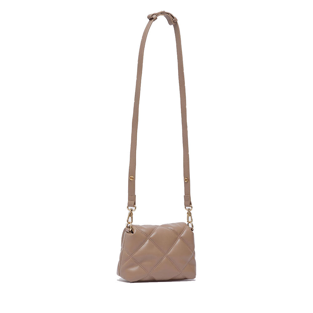 Borsa Donna Mini a Spalla LIU JO Better linea La Puffy in Ecopelle Trapuntata color Mocha