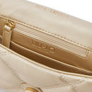 Borsa Donna Mini a Spalla LIU JO Better linea La Puffy in Ecopelle Trapuntata Light Gold