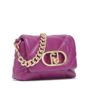 Borsa Donna Mini a Spalla LIU JO Better linea La Puffy in Ecopelle Trapuntata Viola