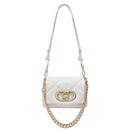 Borsa Donna Mini a Spalla LIU JO Better linea La Puffy in Ecopelle Trapuntata color Crema